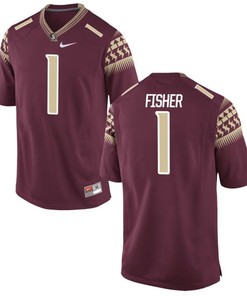 Male Florida State Seminoles Garnet Jimbo Fisher NCAA Alumni Football Game Jersey