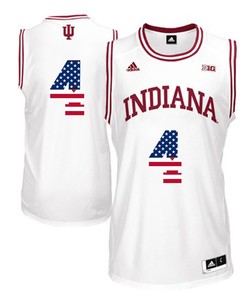 Male Indiana Hoosiers White Victor Oladipo NCAA College Basketball Jersey