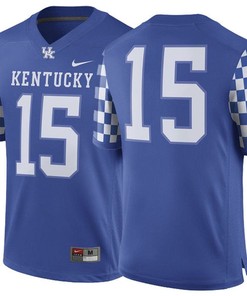 Male Kentucky Wildcats Royal College Football Performance Jersey