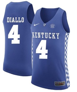 Male Kentucky Wildcats Royal Hamidou Diallo NCAA Basketball Jersey