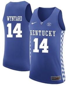 Male Kentucky Wildcats Royal Tai Wynyard NCAA Basketball Jersey