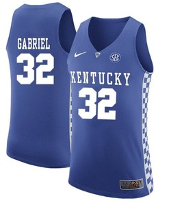 Male Kentucky Wildcats Royal Wenyen Gabriel NCAA Basketball Jersey