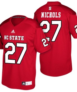 Male NC State Wolfpack Red Dakwa Nichols NCAA Football Jersey