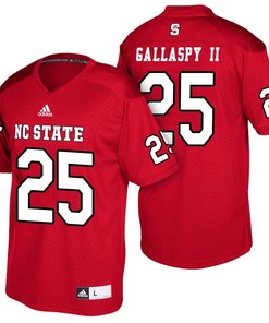 Male NC State Wolfpack Red Reggie Gallaspy II NCAA Football Jersey
