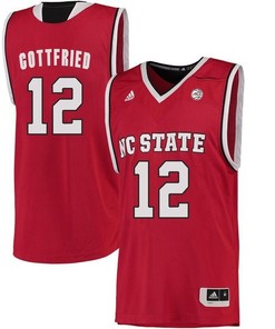 Male North Carolina State Wolfpack Red Cameron Gottfried NCAA College Basketball Jersey