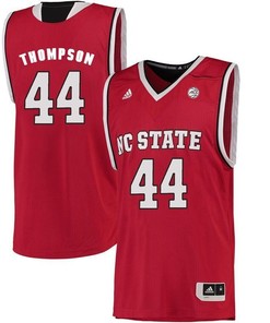 Male North Carolina State Wolfpack Red David Thompson NCAA College Basketball Jersey