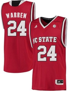 Male North Carolina State Wolfpack Red TJ Warren NCAA College Basketball Jersey