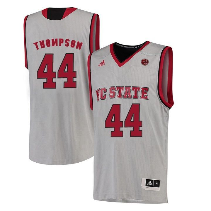 Male North Carolina State Wolfpack White David Thompson NCAA College Basketball Jersey