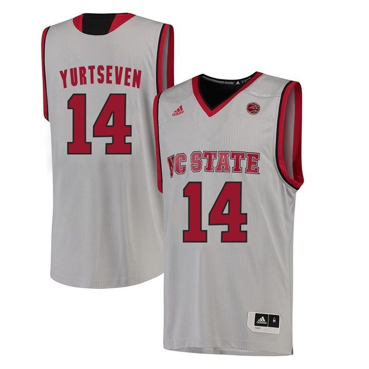 Male North Carolina State Wolfpack White Omer Yurtseven NCAA College Basketball Jersey