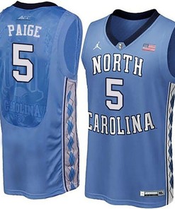 Male North Carolina Tar Heels Blue Marcus Paige College Basketball Jersey