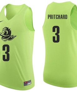 Male Oregon Ducks Apple Green Payton Pritchard NCAA College Basketball Jersey