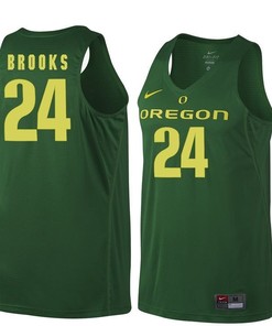 Male Oregon Ducks Dark Green Dillon Brooks NCAA Basketball Jersey