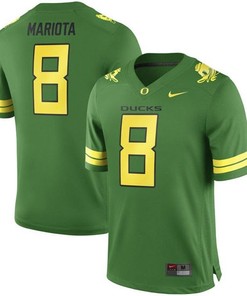 Male Oregon Ducks Green Marcus Mariota Alumni Football Performance Jersey
