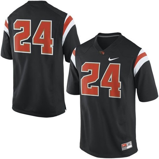 Male Oregon State Beavers Black Premier College Football Jersey