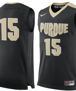 Male Purdue Boilermakers Navy NCAA Basketball Premier Tank Top Jersey