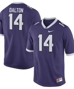 Male TCU Horned Frogs Purple Andy Dalton Alumni Football Performance Jersey