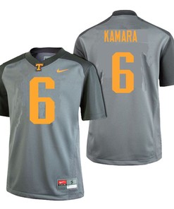 Male Tennessee Volunteers Gray Alvin Kamara College Football Limited Gray Edition Jersey