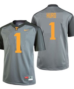 Male Tennessee Volunteers Gray Jalen Hurd College Football Limited Gray Edition Jersey