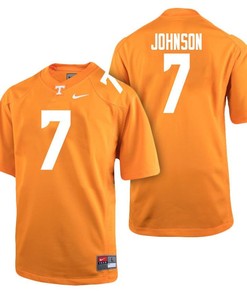 Male Tennessee Volunteers Orange Brandon Johnson College Football Freshman Limited Jersey