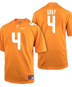 Male Tennessee Volunteers Orange Maleik Gray College Football Freshman Limited Jersey