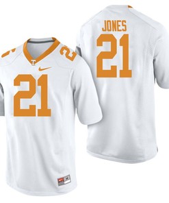 Male Tennessee Volunteers White Jacquez Jones College Football Freshman Limited Jersey
