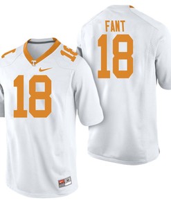 Male Tennessee Volunteers White Princeton Fant College Football Freshman Limited Jersey