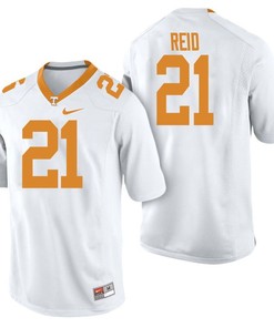 Male Tennessee Volunteers White Shanon Reid College Football Freshman Limited Jersey