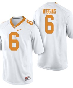 Male Tennessee Volunteers White Shaq Wiggins College Football Freshman Limited Jersey