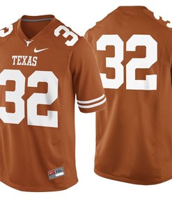 Male Texas Longhorns Burnt Orange College Football Game Performance Jersey