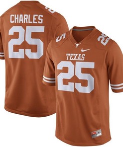 Male Texas Longhorns Orange Jamaal Charles Alumni Football Performance Jersey