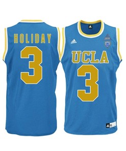 Male UCLA Bruins Blue Aaron Holiday College Basketball Jersey