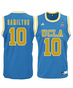 Male UCLA Bruins Blue Isaac Hamilton College Basketball Jersey