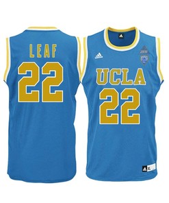 Male UCLA Bruins Blue TJ Leaf College Basketball Jersey