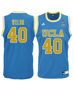 Male UCLA Bruins Blue Thomas Welsh College Basketball Jersey