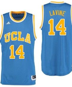 Male UCLA Bruins Blue Zach LaVine College Basketball Jersey