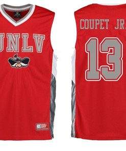 Male UNLV Rebels Red Ben Coupet NCAA College Basketball Jersey