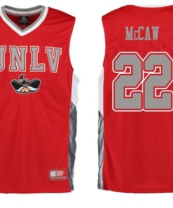 Male UNLV Rebels Red Patrick McCaw NCAA College Basketball Jersey