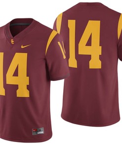 Male USC Trojans Cardinal College Football Game Performance Jersey