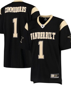Male Vanderbilt Commodores Black College Hail Mary Football Jersey