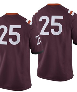 Male Virginia Tech Hokies Maroon College Football Game Performance Jersey