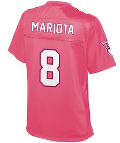 Marcus Mariota Tennessee Titans Nfl Pro Line Womens Fashion Jersey - Pink