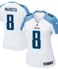 Marcus Mariota Tennessee Titans Nike Womens 2015 Game Jersey - White