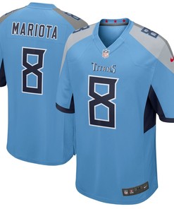 Marcus Mariota Tennessee Titans Nike Youth Player Game Jersey - Light Blue