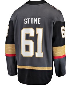 Mark Stone Vegas Golden Knights Home Premier Breakaway Player Jersey - Gray