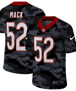 Marlon Mack #25 Nfl 2020 Camo Black Jersey