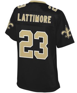 Marshon Lattimore New Orleans Saints Nfl Pro Line Womens Team Color Player Jersey - Black
