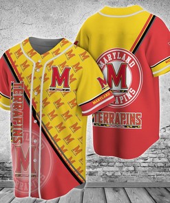 Maryland Terrapins NCAA Baseball Jersey Shirt For Fans
