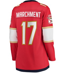 Mason Marchment Florida Panthers Women's Home Breakaway Player Jersey - Red Jersey