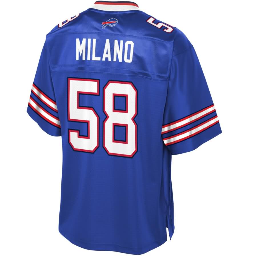 Matt Milano Buffalo Bills Nfl Pro Line Player Jersey - Royal