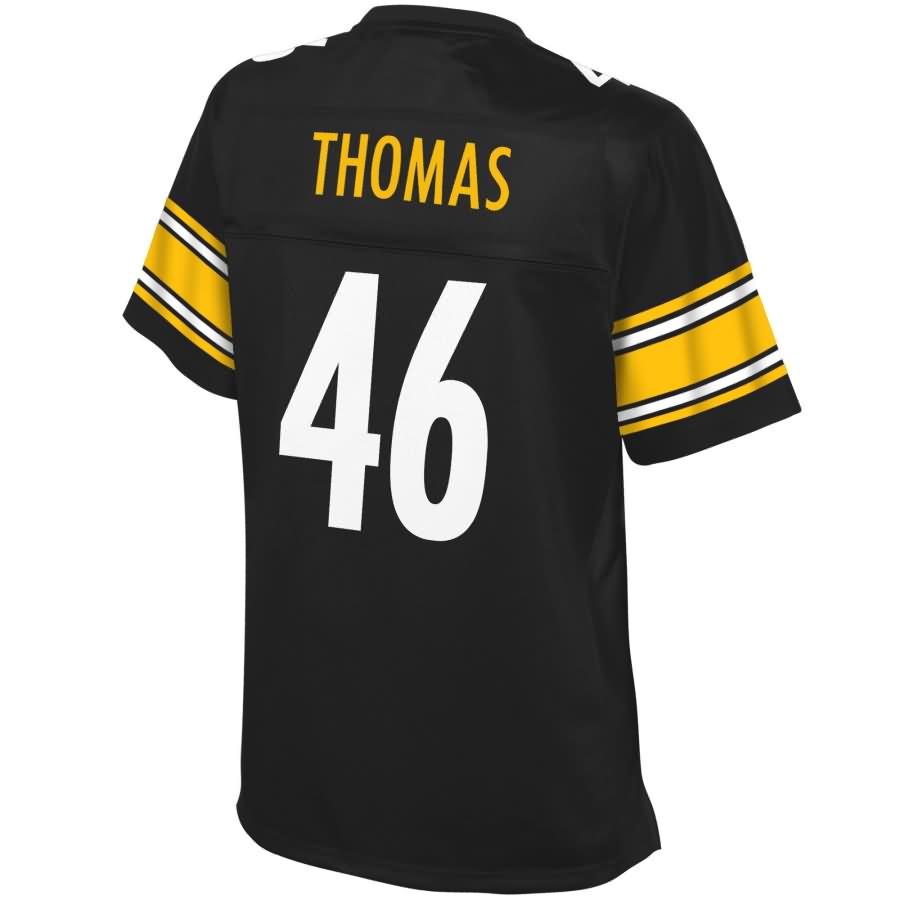 Matthew Thomas Pittsburgh Steelers Nfl Pro Line Womens Player Jersey - Black